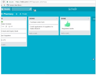 Project Management using Trello
